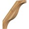 Ekena Millwork 6"W x 40"D x 40"H Funston Rough Sawn Knee Brace, Western Red Cedar BRC06X40X40FST00RWR - alternate 1